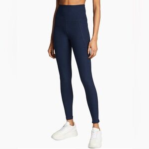 BEYOND Strive Pocket Midi Navy Blue Legging size L Style IT3565